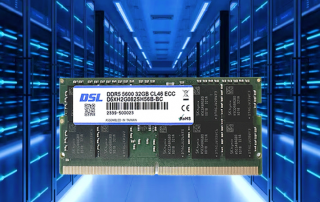 商越科技推出新世代產品應用記憶體模組 DDR5-5600 ECC SODIMM